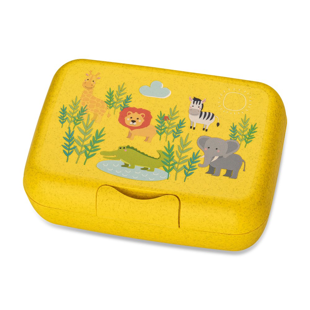 CANDY L AFRICA Lunchbox mit Trennschale organic yellow