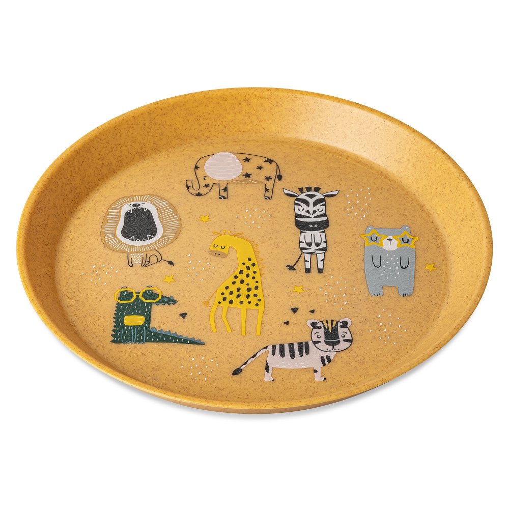 CONNECT PLATE ZOO Small Plate 205mm nature wood