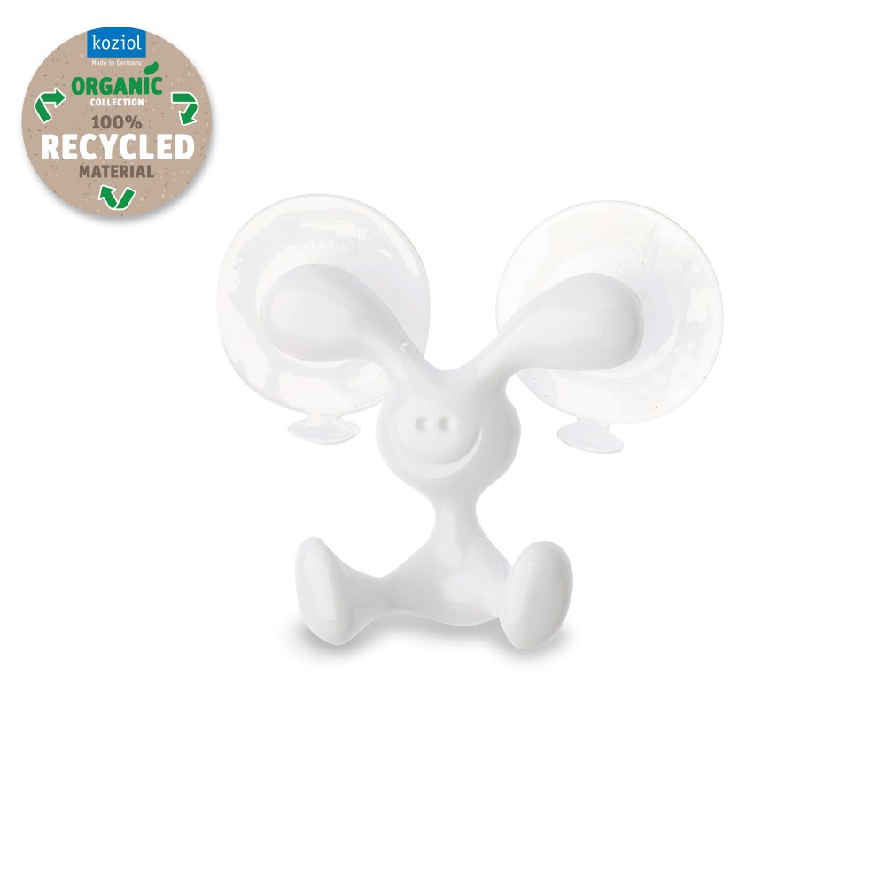BUNNY Wall Hook recycled white