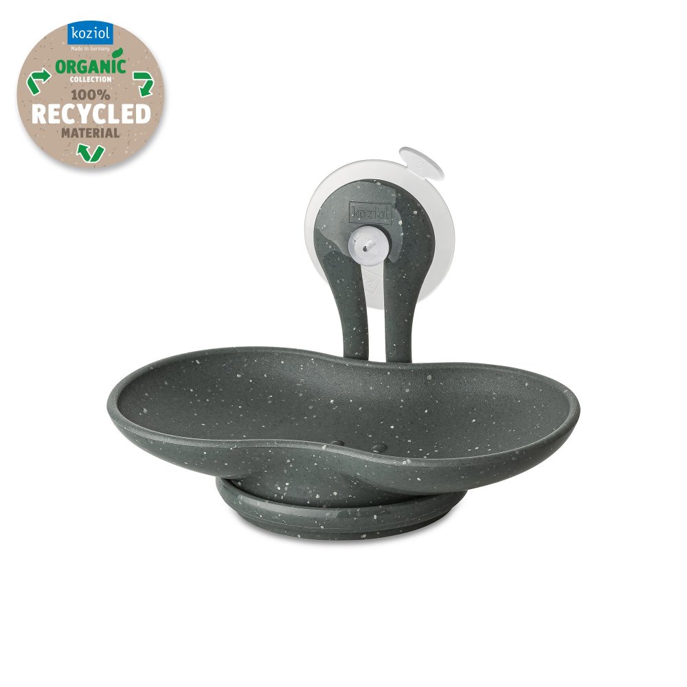 LOOP Soap Dish recycled ash grey
