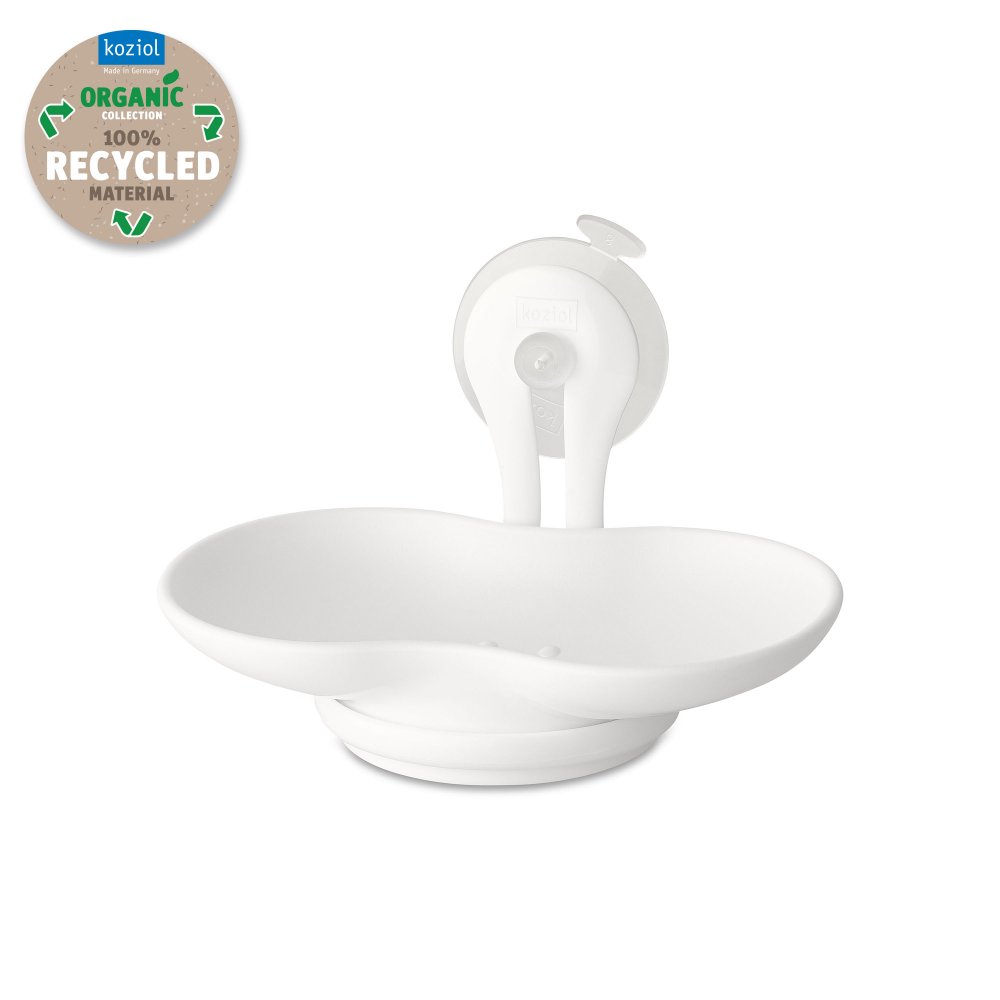 LOOP Soap Dish recycled white