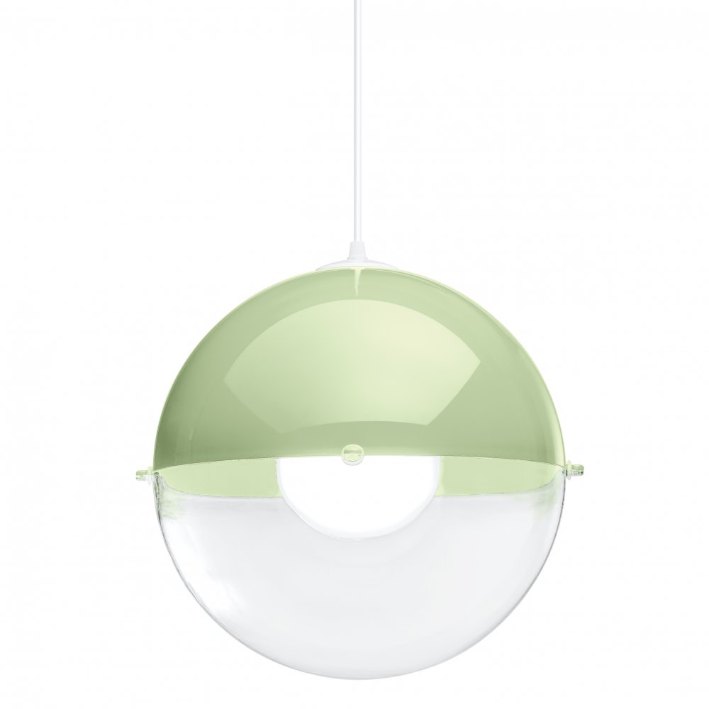 ORION Hanging Light crystal clear/mint