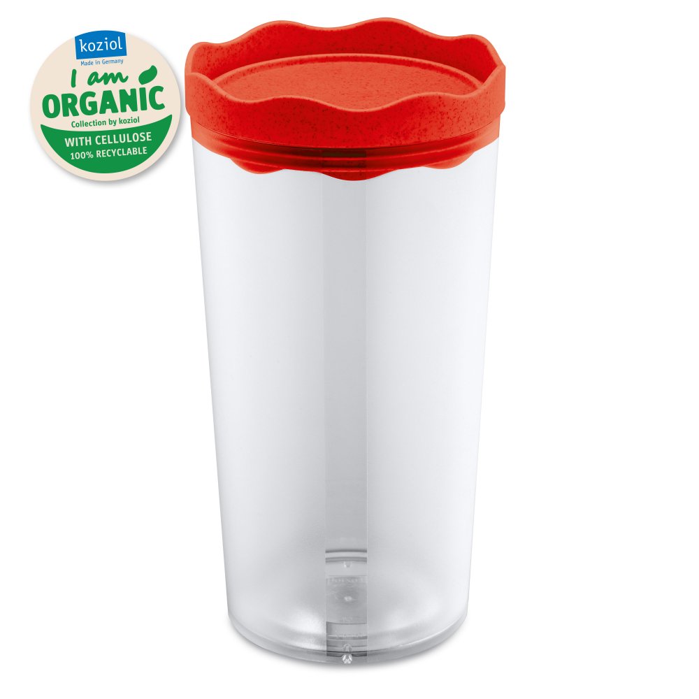 PRINCE L ORGANIC Storage Container 1l organic red