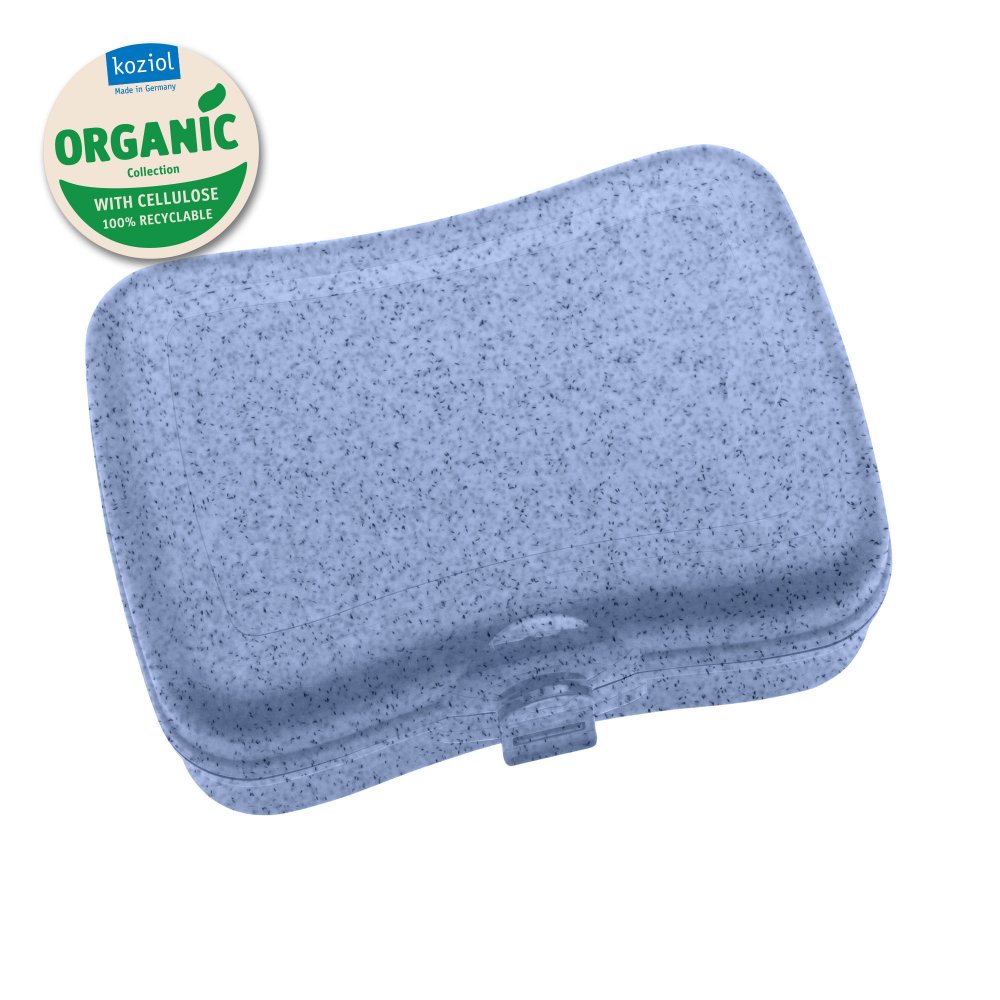 BASIC ORGANIC Lunch Box organic blue