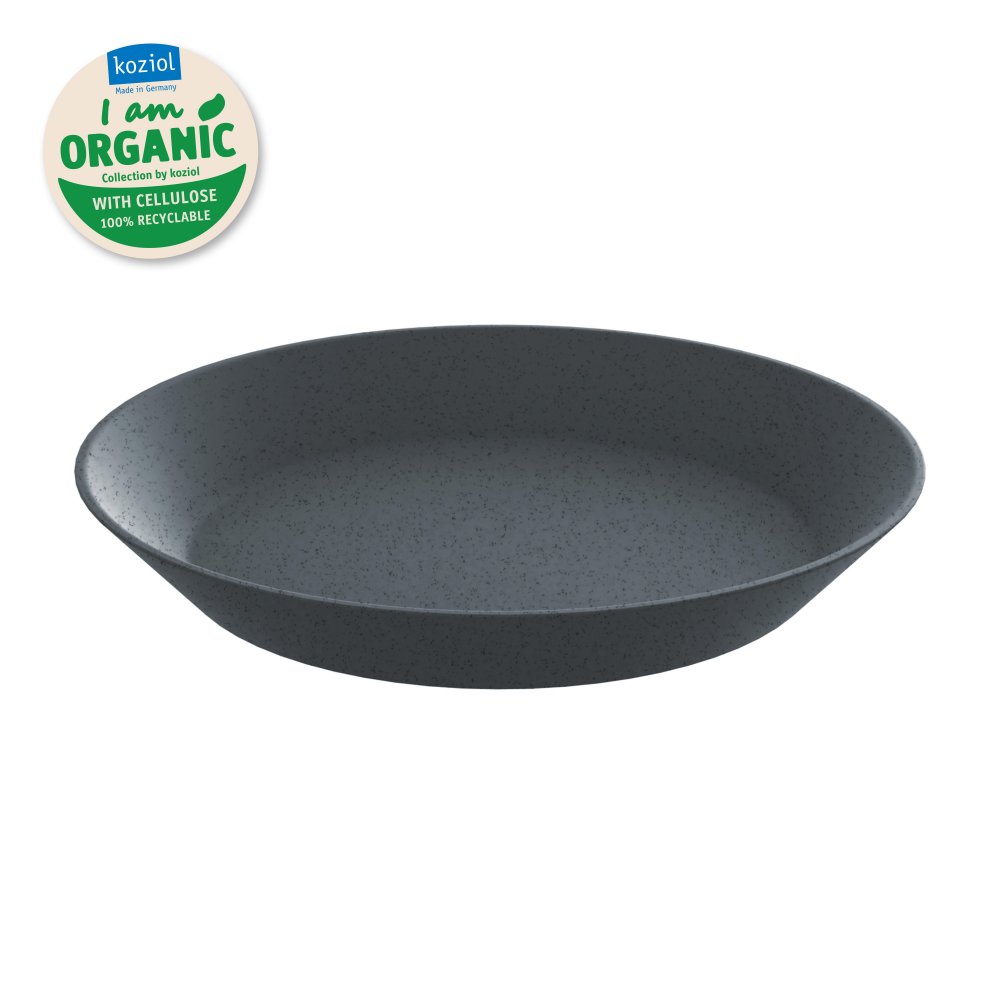 CONNECT PLATE 240mm Soup Plate 240mm organic deep grey