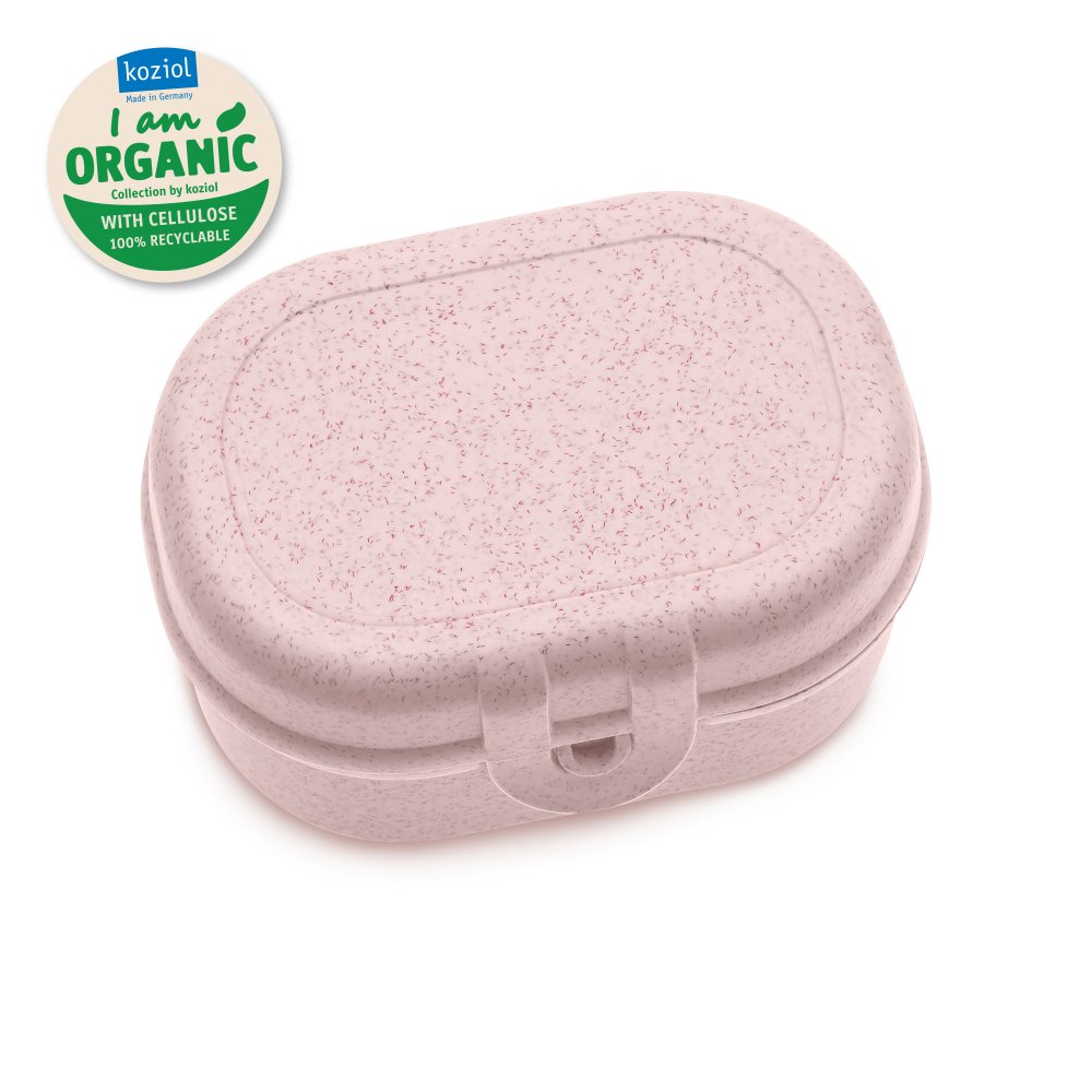 PASCAL MINI ORGANIC Lunch Box organic pink