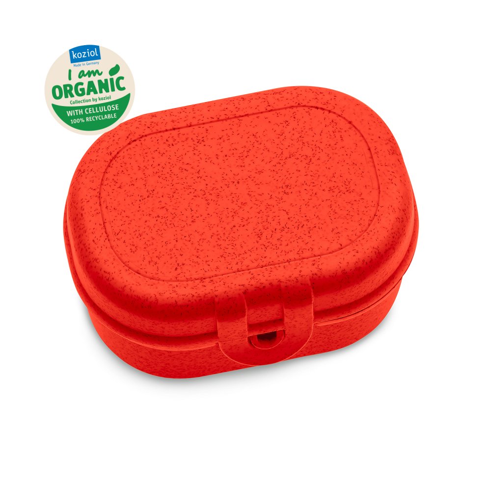 PASCAL MINI Lunchbox organic red