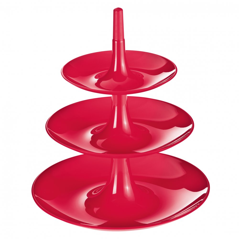 BABELL L Etagere raspberry red