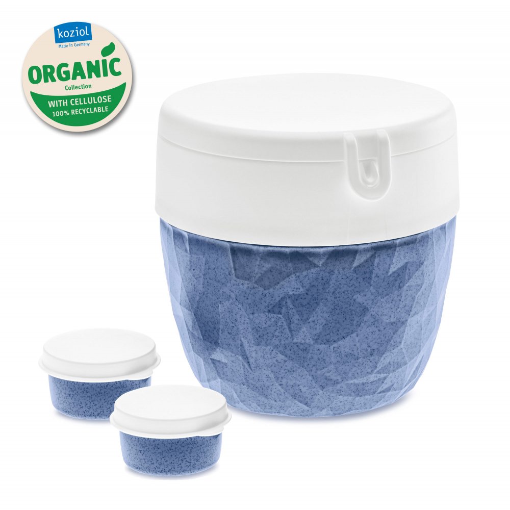 CLUB ORGANIC Bento Box organic blue