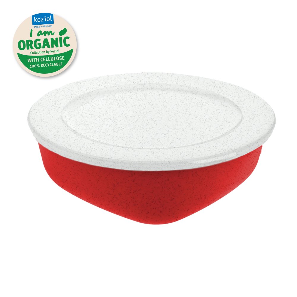 CONNECT BOX 1,3 Box with lid 1,3l organic red-organic white