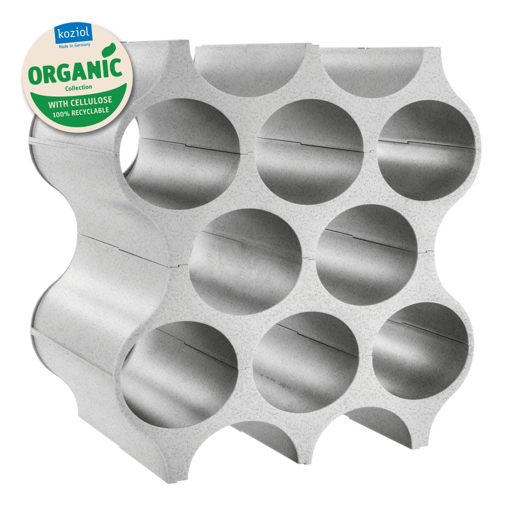 SET-UP ORGANIC Flaschenregal organic grey