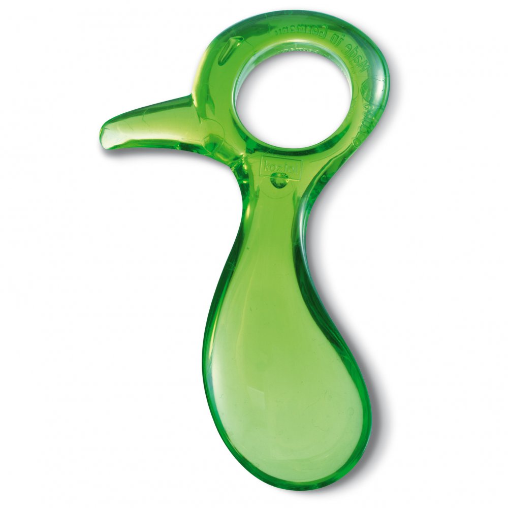 KIWI Kiwi Spoon transparent grün