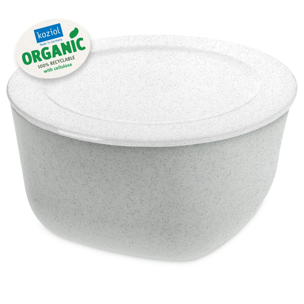 CONNECT BOX 4 Box with lid 4l organic grey-organic white