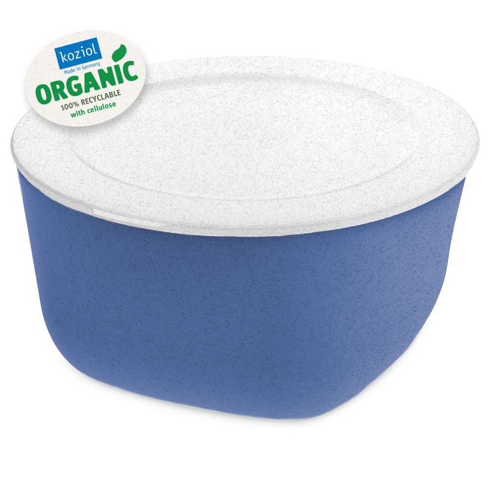 CONNECT BOX 4 Box mit Deckel 4l organic blue-organic white