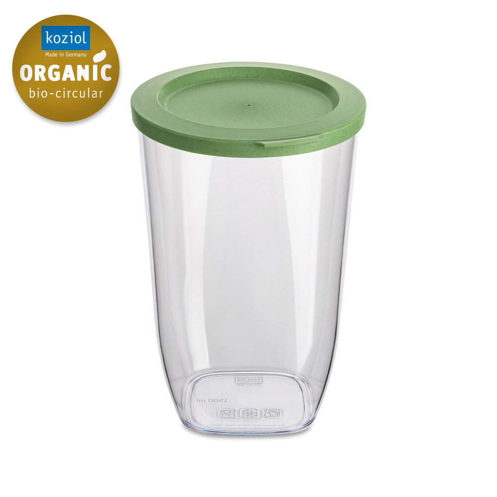 CONNECT DRY STORAGE M Storage Container 1,5l nature leaf green