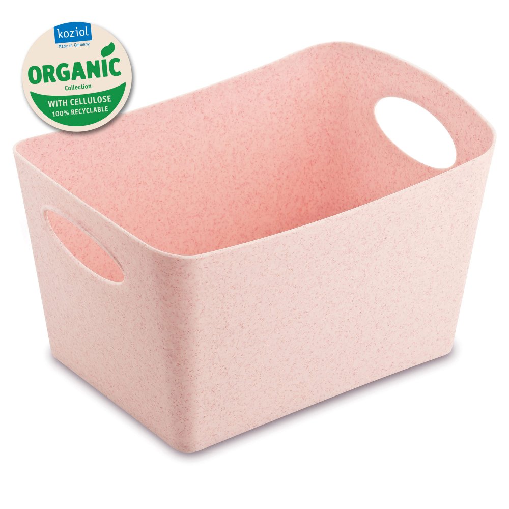 BOXXX S ORGANIC Storage bin 1l organic pink