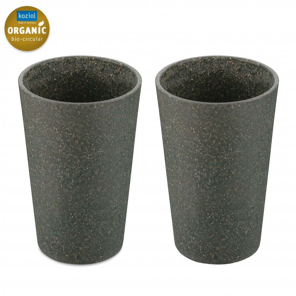 CONNECT CUP L Cup 350ml Set of 2 nature ash grey