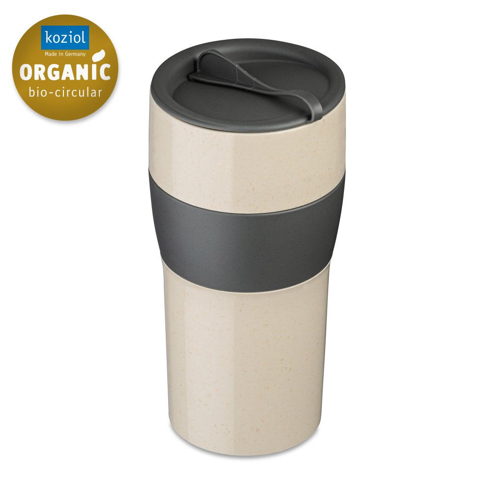 AROMA TO GO XL Insulated Cup with lid 700ml nature desert sand/nature ash grey