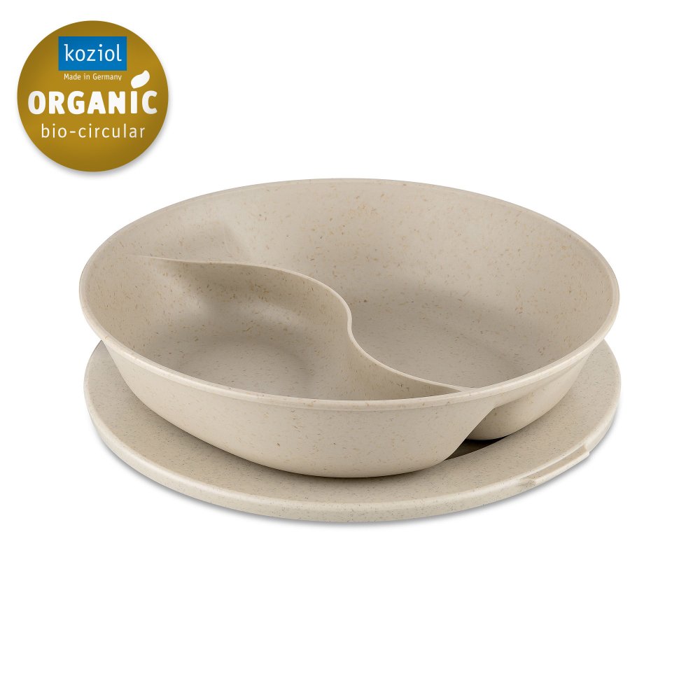 CONNECT SEPAREE Divider plate with lid 1,5l nature desert sand