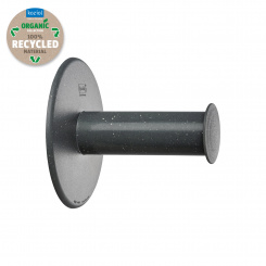 PLUG'N'ROLL WC-Rollenhalter recycled ash grey