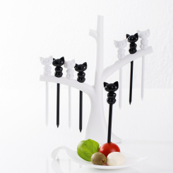 MIAOU Hors d'oeuvres forks with tree 