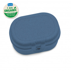 PASCAL MINI Lunchbox organic deep blue