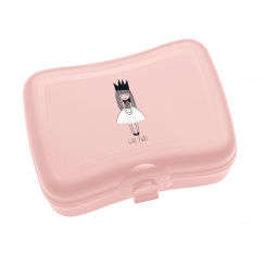 BASIC PRINCESS Lunch Box with print powder pink
