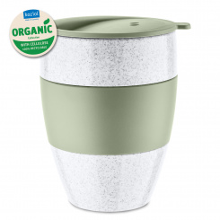 AROMA TO GO 2.0 ORGANIC Insulated Cup w. lid 400ml organic green