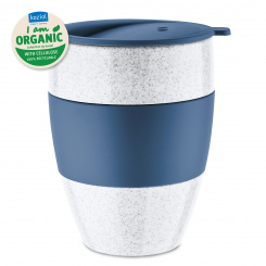 AROMA TO GO 2.0 Insulated Cup with lid 400ml organic deep blue