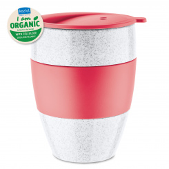 AROMA TO GO 2.0 Insulated Cup with lid 400ml organic coral