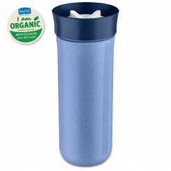 SAFE TO GO XL Organic Water Bottle 700ml organic blue