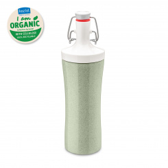 PLOPP TO GO ORGANIC Trinkflasche 425ml organic green-cotton white