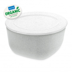 CONNECT BOX 2 Box with lid 2l organic grey-organic-white