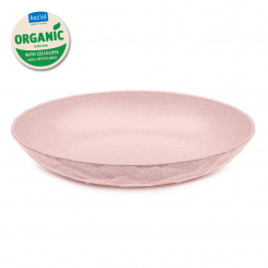 CLUB PLATE M ORGANIC Soup Plate organic pink