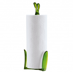 ROGER Paper Towel Stand transparent olive green