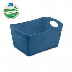 BOXXX M ORGANIC Storage bin 3,5l organic deep blue
