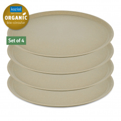 CONNECT PLATE large plate 255mm Set of 4 nature desert sand