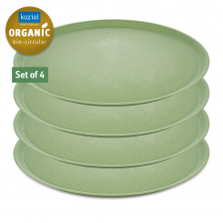 CONNECT PLATE large plate 255mm Set of 4 nature leaf green