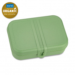 PASCAL L Lunch Box with Separator nature leaf green