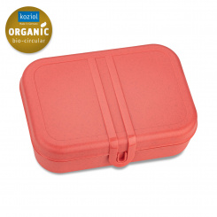 PASCAL L Lunch Box with separator nature coral