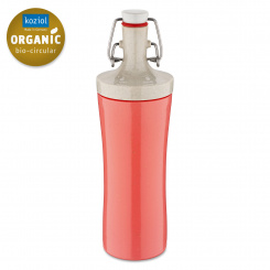 PLOPP TO GO Water Bottle 425ml nature coral